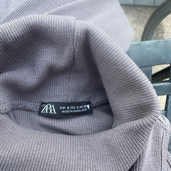 Zara Gray Sleeveless Halter Midi Dress - Picture 6 of 6